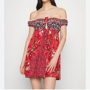 Free People Bali Mariposa Mini Slip Dress Size XS